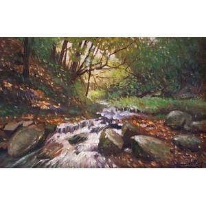 Kamran Ahmed, 08 x 12 Inch, Oil On Canvas, Landscape Painting, AC-KMA-028